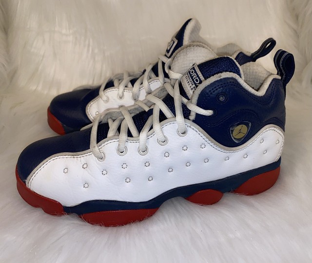 jordan jumpman team 2 red and blue
