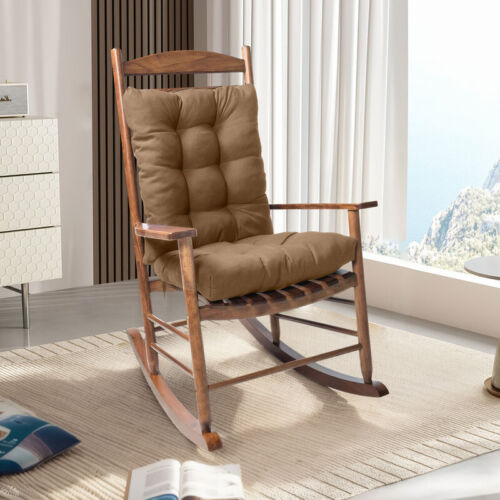 Rocking Chair Cushion Set w/Ties Outdoor Seat Chair Cushions 2Pack Chair Cushion - Picture 81 of 81