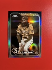 2024 Topps Chrome - J.P. Crawford Sepia Parallel #14 Seattle Mariners
