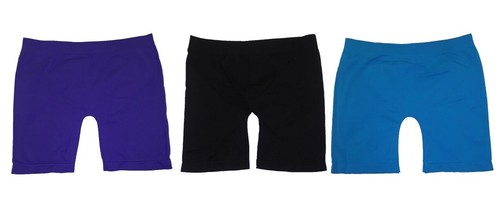 3 Little Girls Seamless Bike Shorts for Sports, Dance, Play or Under Skirts, - Picture 13 of 27