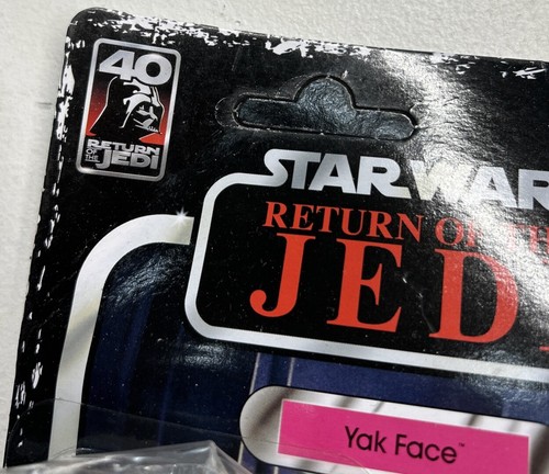 Modellino YAKFACE Hasbro Kenner Star Wars Retro Collection Return Jedi *LEGGI - Foto 2 di 7