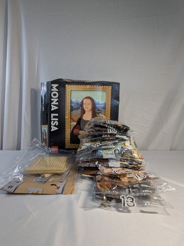 Lego 31213 Art Mona Lisa Leonardo Da Vinci Bauset für Alter 18+