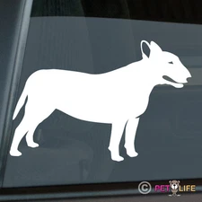 Bull Terrier Sticker Die Cut Vinyl - bully pit bull