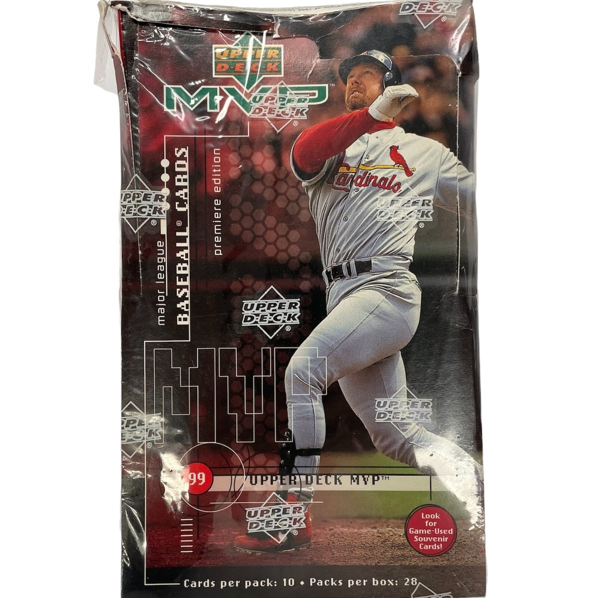 未開封ボックス Box 2001 Upper Deck MVP Baseball 2001 Upper