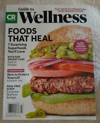 Consumer Reports July 2020 Magazine - Guide to Wellness Foods that Heal Issue