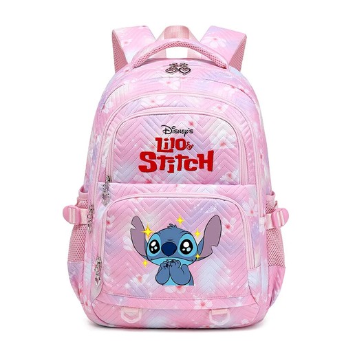 Lilo Stitch Exquisite Floral Backpack Waterproof Travel Bag Bookbag Mochila - 第 37/56 張圖片