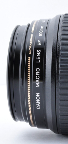 MINT Canon EF 100mm f/2.8 Macro USM Prime Lens w/Food by DHL from JAPAN #DC19 - Picture 14 of 15
