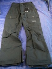 DC CLOTHING Code Pant Snowboard Ski 15k Sz SMALL NEW  BLACK