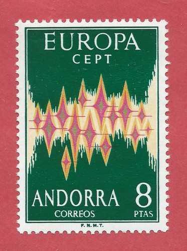 ANDORRA CORREO ESPAÑOL 1972 EDIFIL 72** LUJAZO