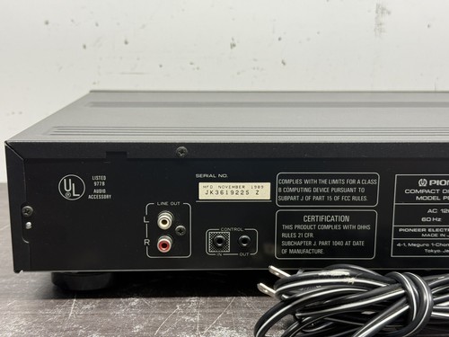 Pioneer PD-M610 Multi-Play Compact Disc CD Player - A213 - Picture 7 of 9