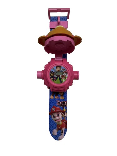 Paw Patrol Kinderuhr Projektion Skye Geburtstag Geschenk Spielzeug Party Pink - Bild 7 von 8
