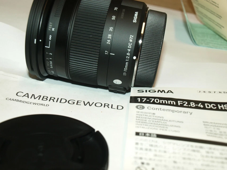 SIGMA 17-70mm F2.8 COMTE DC  HSM ZOOM LENS f PENTAX NEW in FACTORY BOX & HOOD - Image 3 of 3