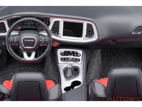 2022 DODGE CHALLENGER R/T SCAT PACK WIDEBODY INDIGO BLUE 1/18 BY AUTOART 71772 - Picture 8 of 14