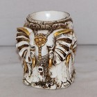 Vintage Alt Handgemacht Harz Elefant Form Löffel Halter Sammlerstück 11275_116