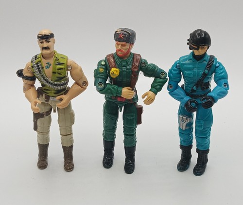 Figuras de acción GI Joe de colección de los años 90 Gung Ho, Big Bear, Psyche-Out Hasbro ARAH - Imagen 1 de 13