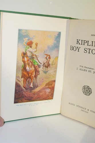 Kipling's Boy Stories by Rudyard Kipling, 1916 Hardcover The New Junior Library - Picture 4 of 8