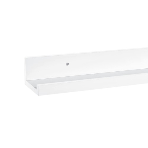 1657 Floating Wall Shelf, White, 19-Inch - Picture 3 of 6