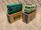 Lot Of 2 Matchbox/Lesney #41 Pickfords Removal Van & #21 Milk Delivery W/Boxes