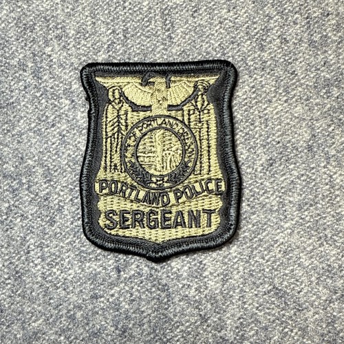 Vintage Uniform Abzeichen veraltet, Sergeant Portland Police