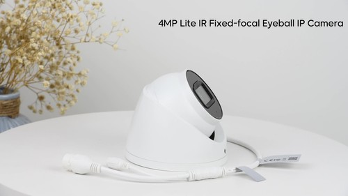 AU STOCK DAHUA Brand Original GENUINE 4MP MIC WizSense SMD Plus POE IP Camera - Video 1 of 1