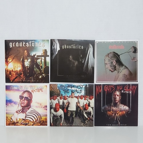 TOM MACDONALD Music CD No Guts No Glory,Gravestones,Ghostories,Flowers Lot of 6 - Picture 11 of 24