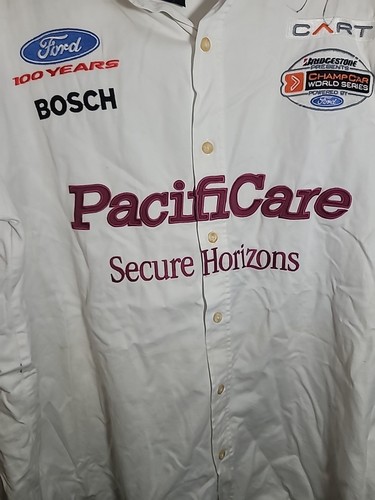 Maillot équipe Newman Haas Indycar L Pacific Care signé Bruno Janquira Champcar - Photo 5/9