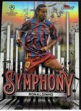 RONALDINHO SYMPHONY 2024-25 Topps UEFA FINEST UCL FC BARCELONA