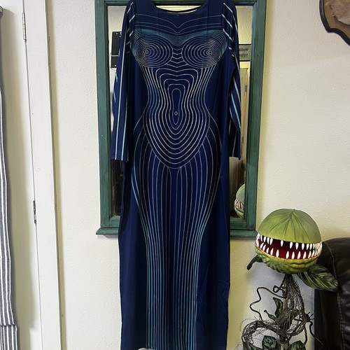 Finesse Modern Body Print Knit Maxi Long Sleeve Dress - 3XL, NWOT - Bild 3 von 15