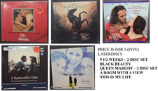 5 LASERDISC SETS - SEE LIST IN DESCRIPTION L06 