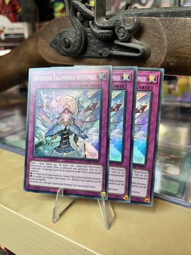 3x Befolgter Vaalmonika-Rhythmus VASM-DE039 Super Rare Yu-Gi-Oh! 1.Edt (Playset) - Bild 3 von 6