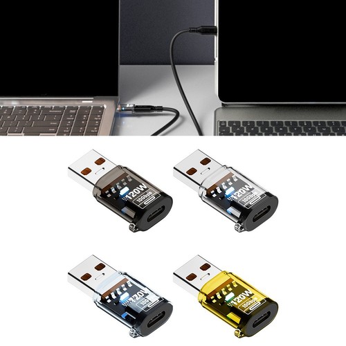 USB C to Standard USB A Connector with Digital Display for Performance Info - Picture 5 of 16