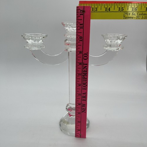 Shannon Lighting by Design Kristall 3 Kerzenleuchter 11,25" x 9,75" mit Box - Bild 7 von 10