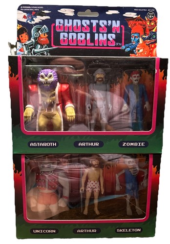 Ghosts 'N Goblins Figurenset (Set 1 & Set 2) ReAction Super 7 Capcom NEU - Bild 3 von 5