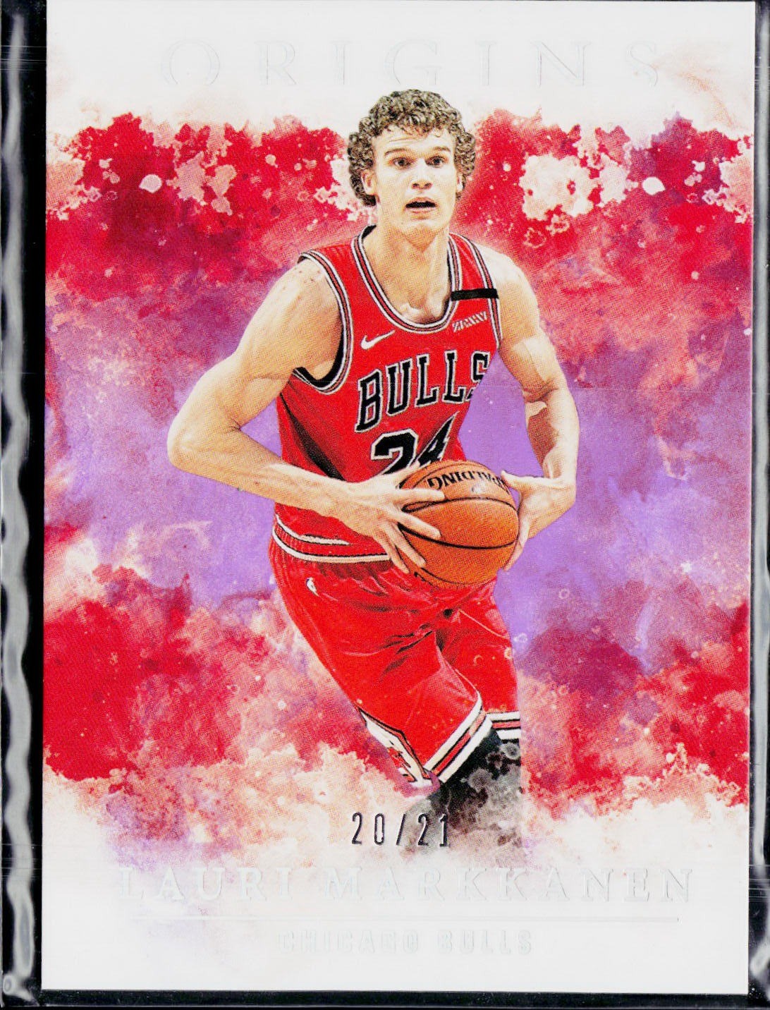 2020-21 Panini Origins #39 Lauri Markkanen Purple FOTL #/21