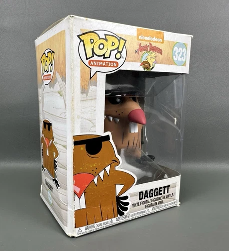 Funko POP! Animation Angry Beavers Daggett Beaver #323 Vinyl Figure DAMAGED BOX