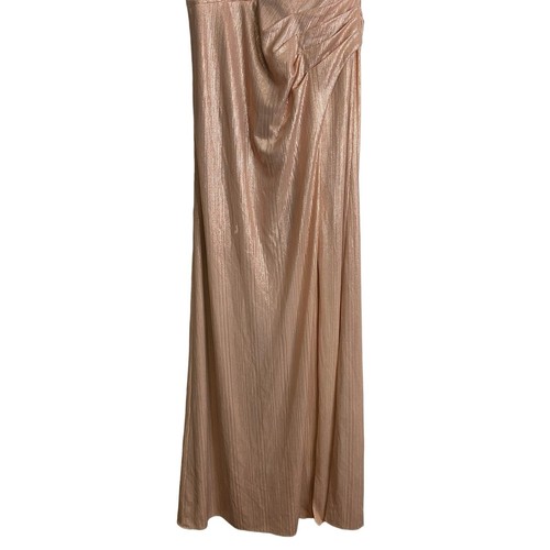 Vestido Retrofete Yesi Plisado Sobrepelliz Trenzado Correas para el Hombro Rosa Talla M - Imagen 13 de 15