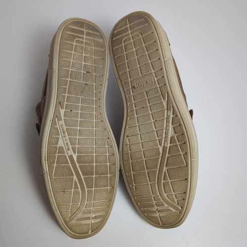 Hotter Comfort Concept Loafers Men's UK 10 US 11 EU 45 Brown Strap - Picture 10 of 14