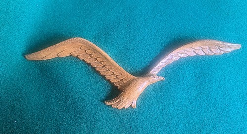 Vintage HOMCO Home Interiors Wood Look Plastic Seagulls Birds Wall Decor 2pc Set - Picture 2 of 14