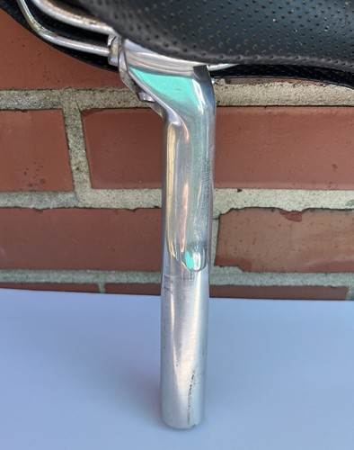 Vintage Selle Italia Turbo Bike Seat W/ Shimano Seat post 27.2 - Picture 7 of 20