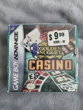 Golden Nugget Casino (Nintendo Game Boy Advance, 2004) NEW w/ Damaged Box