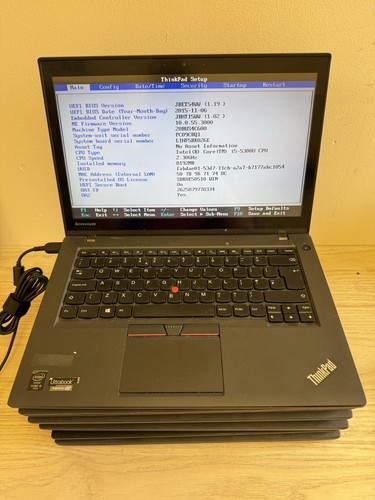 JOB LOT 7 x Lenovo ThinkPad T450/T450s Laptops 8GB RAM Intel i5 - Tested #L26 - Picture 5 of 20
