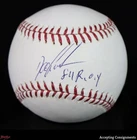 Dwight Doc Gooden Signed Inscribed "84 ROY" Rawlings OMLB Baseball AUTO JSA COA