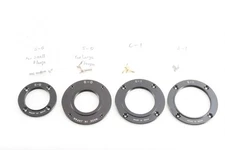 Large Format Shutter Mounting Flange S-0 x2, C-1, S-1 w/ Set screw from Japan