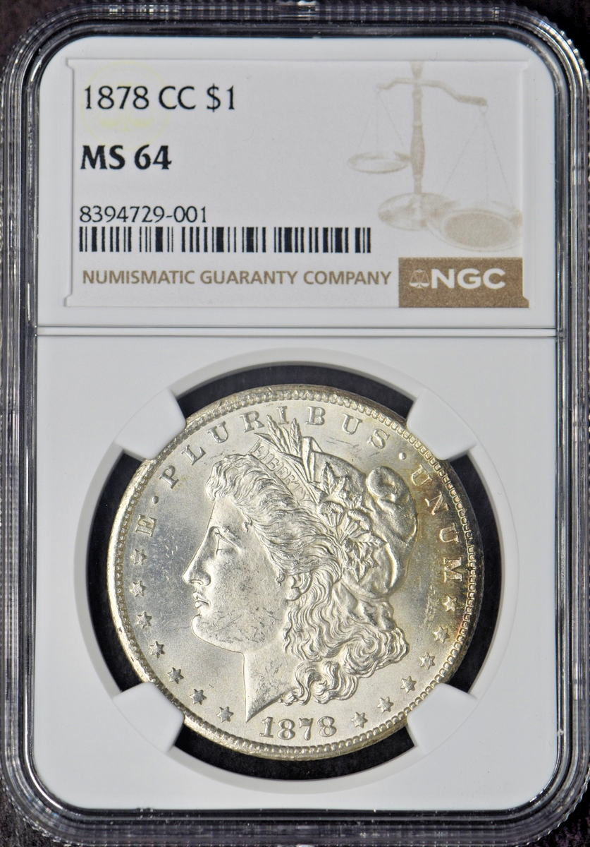 1878-CC Morgan Silver Dollar - NGC MS64 - ✪COINGIANTS✪ | eBay
