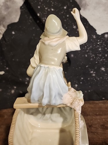 Kaiserliche Amphore Österreich Wende Figur Holländerin in Kutsche und Esel - Bild 12 von 21