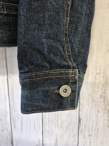 J.Crew Kaihara Giacca Denim Giapponese Uomo Medium 44" Nuova senza etichette - Foto 3 di 13