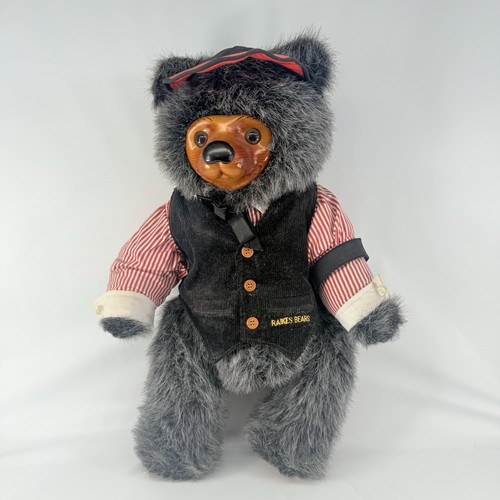 Robert Raikes Bears THE GAMBLER Vest Striped shirt Visor - Picture 3 of 9