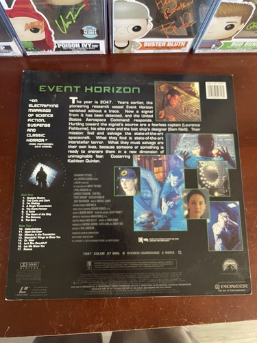 Event Horizon Laserdisc Vintage 1997 - Imagen 2 de 2