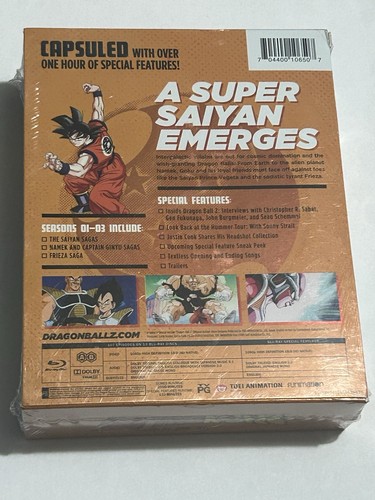 Dragon Ball Z Seasons 01-03 Episodes 001-107 (Blu-ray Box Set) - Imagen 3 de 3