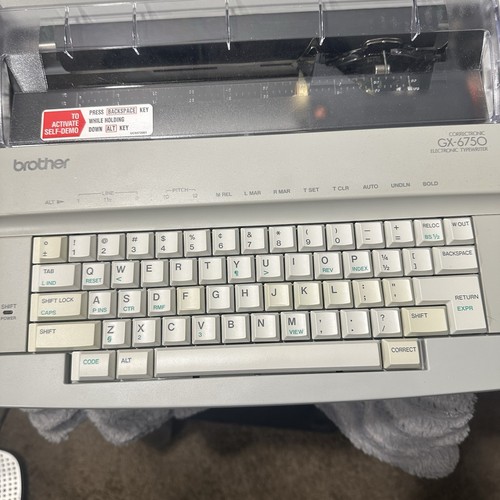 brother GX-6750 Electronic Typewriter New In Open Box Electronic Typewriter READ - Picture 4 of 16
